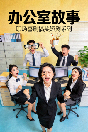 短剧《办公室故事》海报 - 职场喜剧搞笑短剧系列